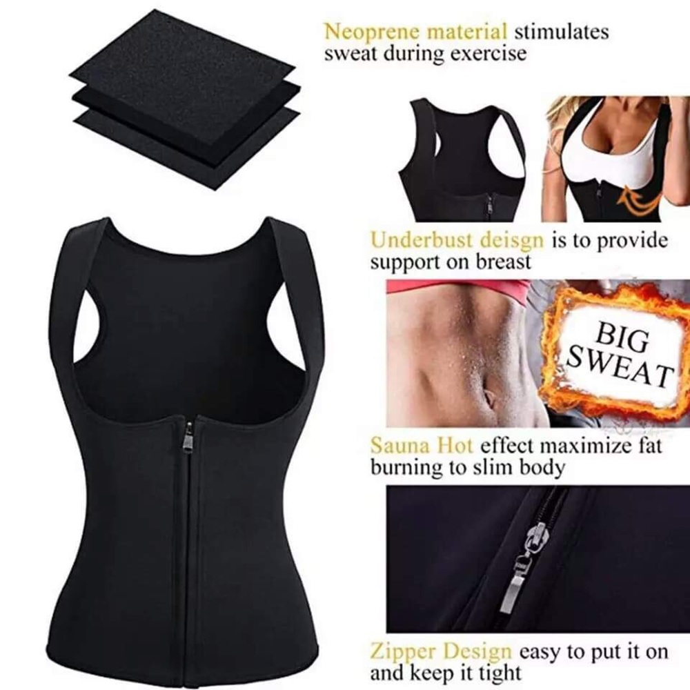 Weight Loss Waist vest Sweat Body Shaper - Picture 5 of 6